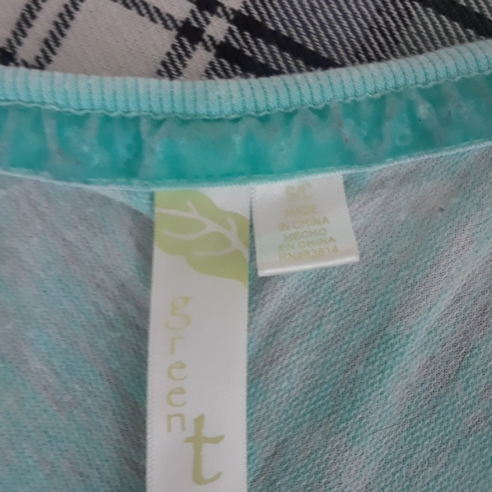 Size S/C green tea long sleeve shirt - Picture 9 of 11